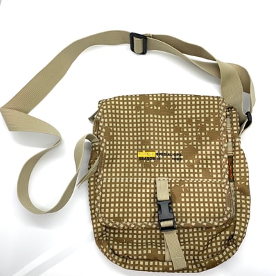 STUSSY MILTALY SHOULDER BAG Brown