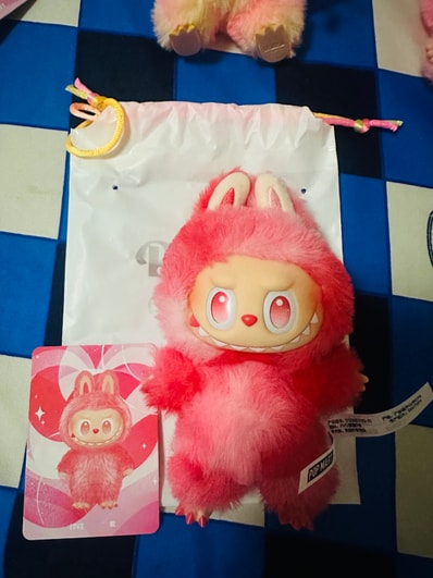 POP MART THE MONSTERS (LABUBU) Big into Energy Series Plush Pendant LOVE