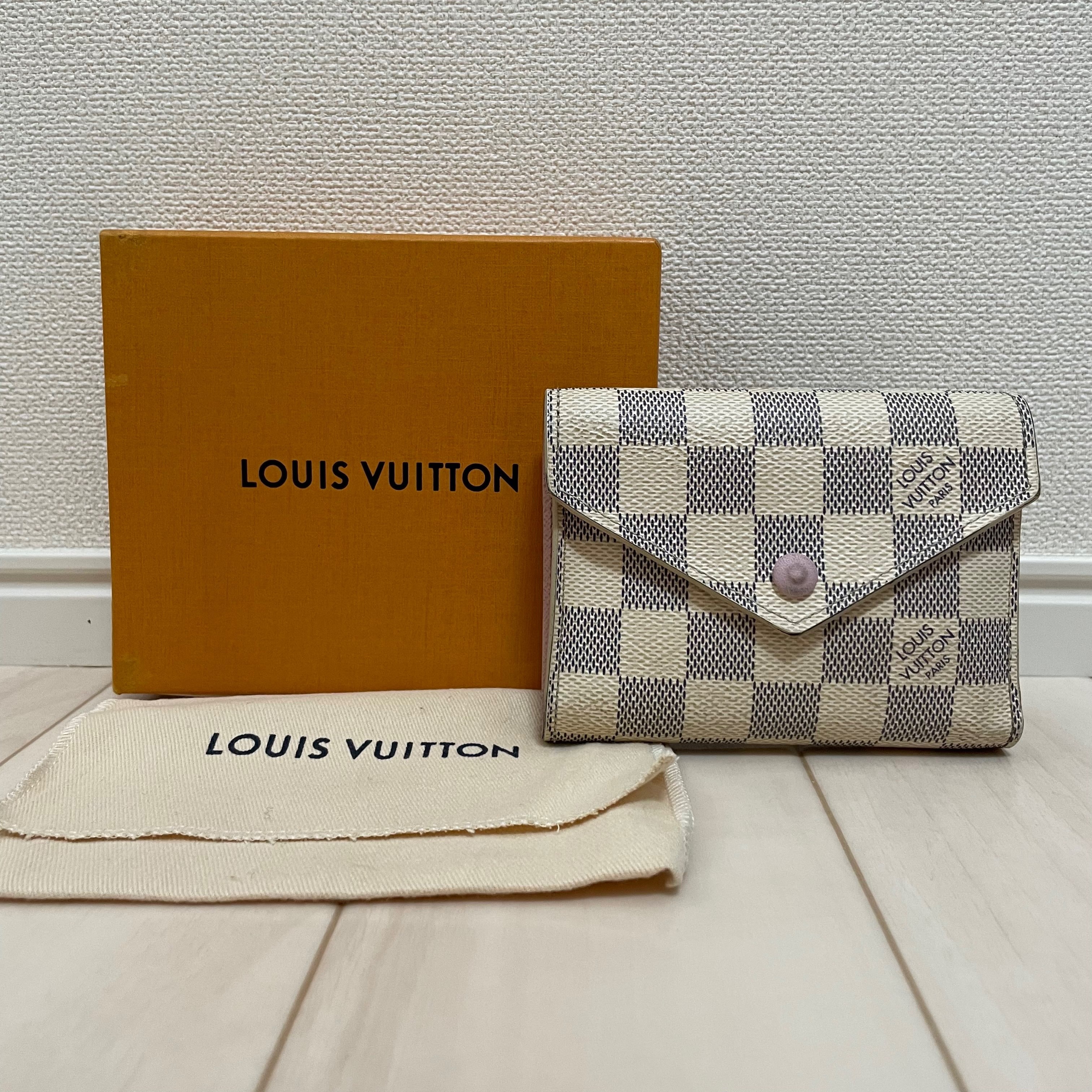 Louis Vuitton Victorine Wallet Damier Azur