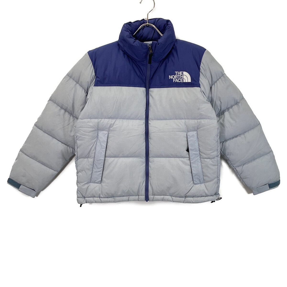 The North Face Short Nuptse Jacket "Cave Blue/Dusty Periwinkle"