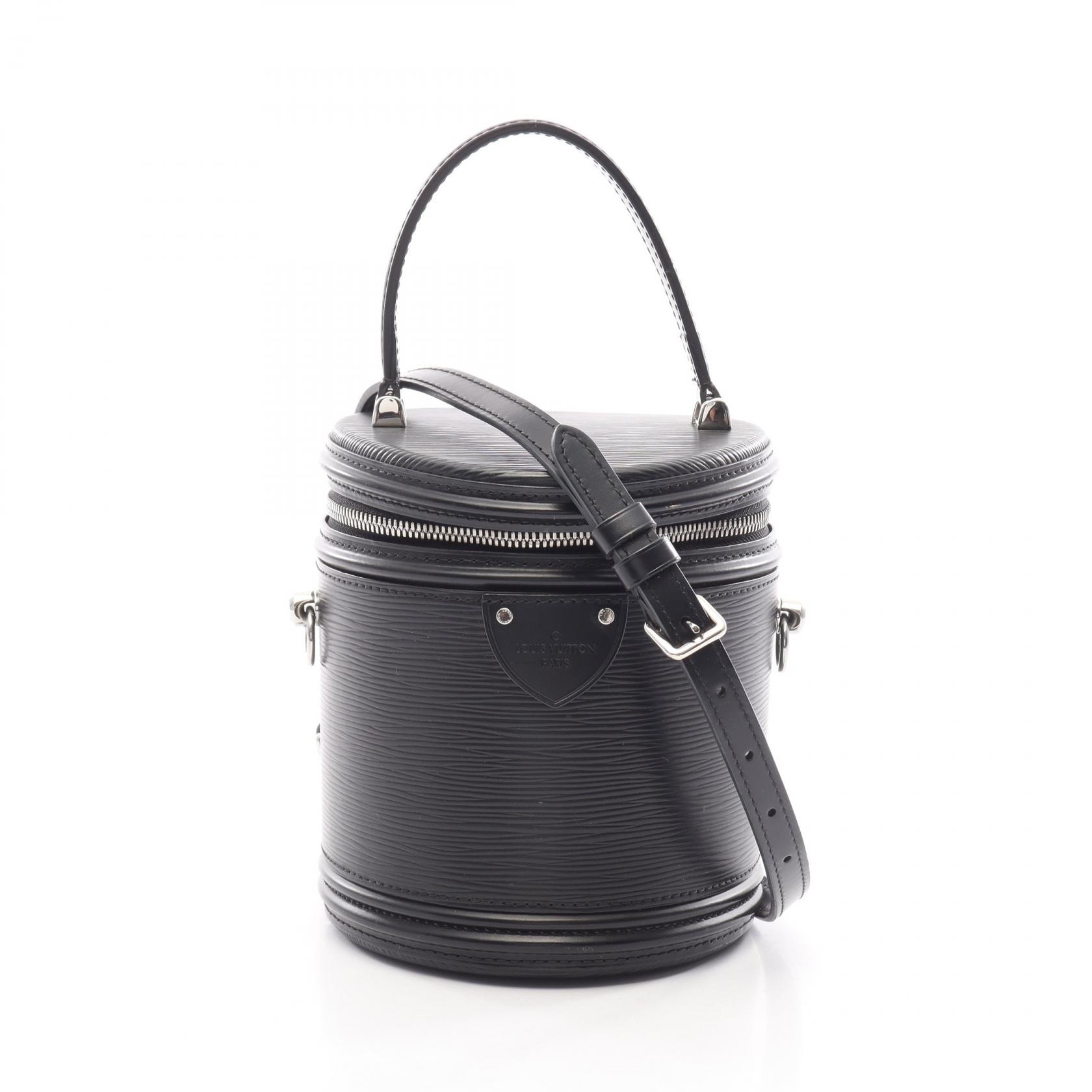 ルイ・ヴィトン LOUIS VUITTON カンヌ 2WAY ハンドバッグ バッグ レザー エピ エピ ノワール レディース ブラック系 M52226 【中古】