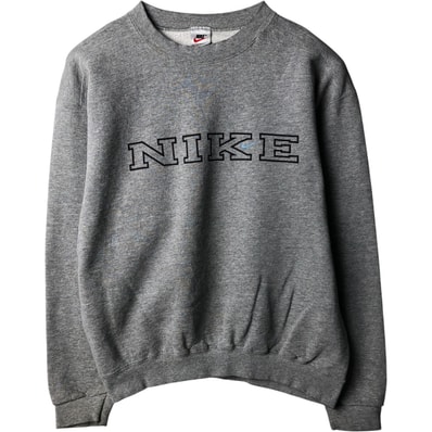 古着 90年代 ナイキ NIKE ロゴスウェットシャツ トレーナー USA製 メンズM相当 ヴィンテージ/eaa595520