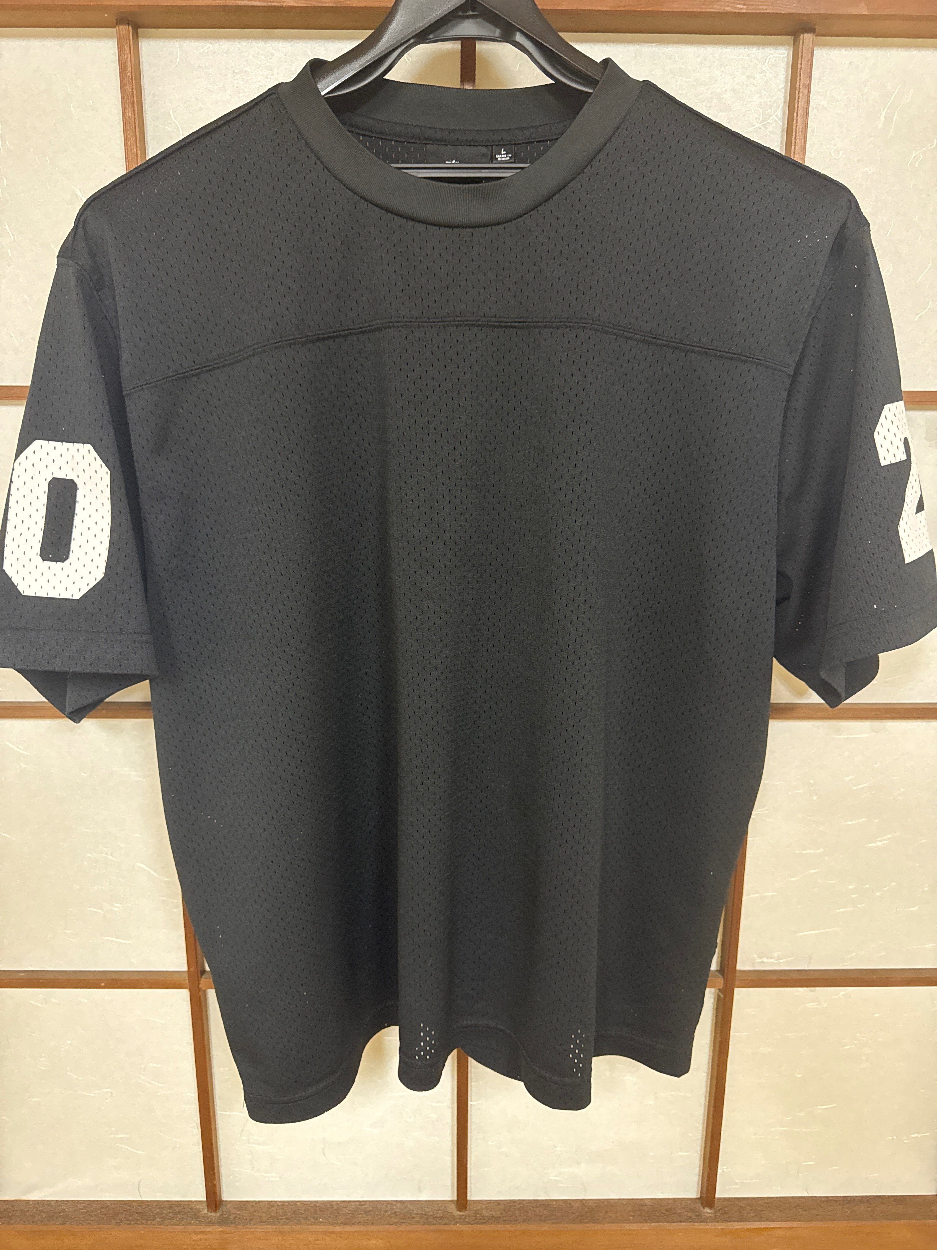 Stussy MESH FOOTBALL JERSEY "Black"