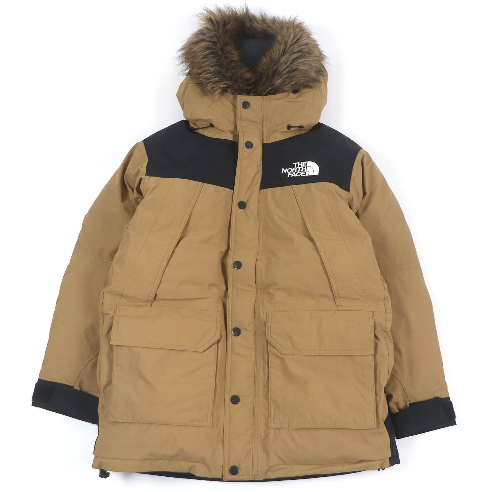 極美品 ザ・ノースフェイス
 ダウンコート Mountain Down Coat ブラウン メンズ S ND91935