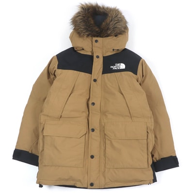 極美品 ザ・ノースフェイス
ダウンコート Mountain Down Coat ブラウン メンズ S ND91935