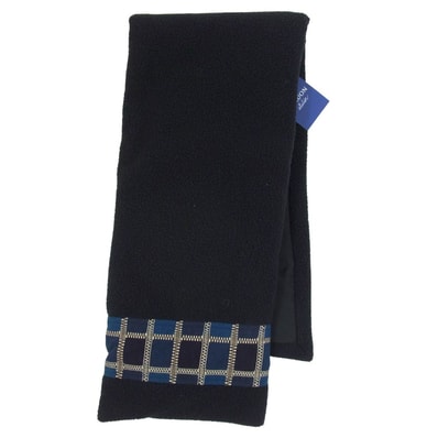 KUON クオン マフラー 252GD071417 High Pile Fleece Scarf ハイパイル フリース スカーフ 中綿 マフラー ブラック系【極上美品】【中古】