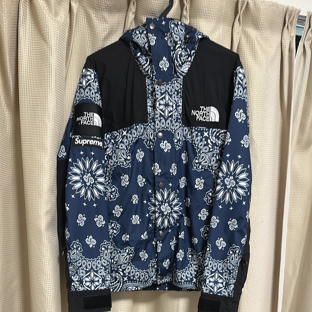 Supreme The North Face Bandana Mountain Parka "Navy"
