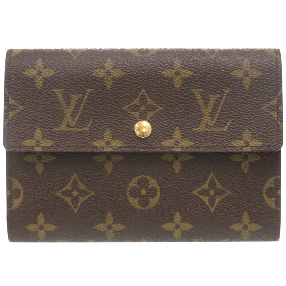 ルイ・ヴィトン モノグラム ポルトトレゾール エテュイ パピエ M