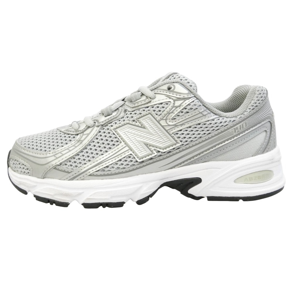 NEW BALANCE ニューバランス U740SG2 740 オープンニット メッシュ ツートンカラー ローカット スニーカー グレー系 シルバー系 24cm【中古】