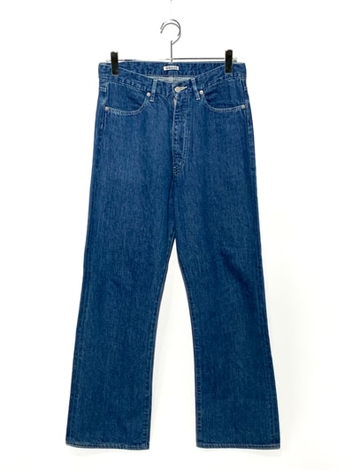 AURALEE Selvedge Light Denim Pants "Light Indigo"