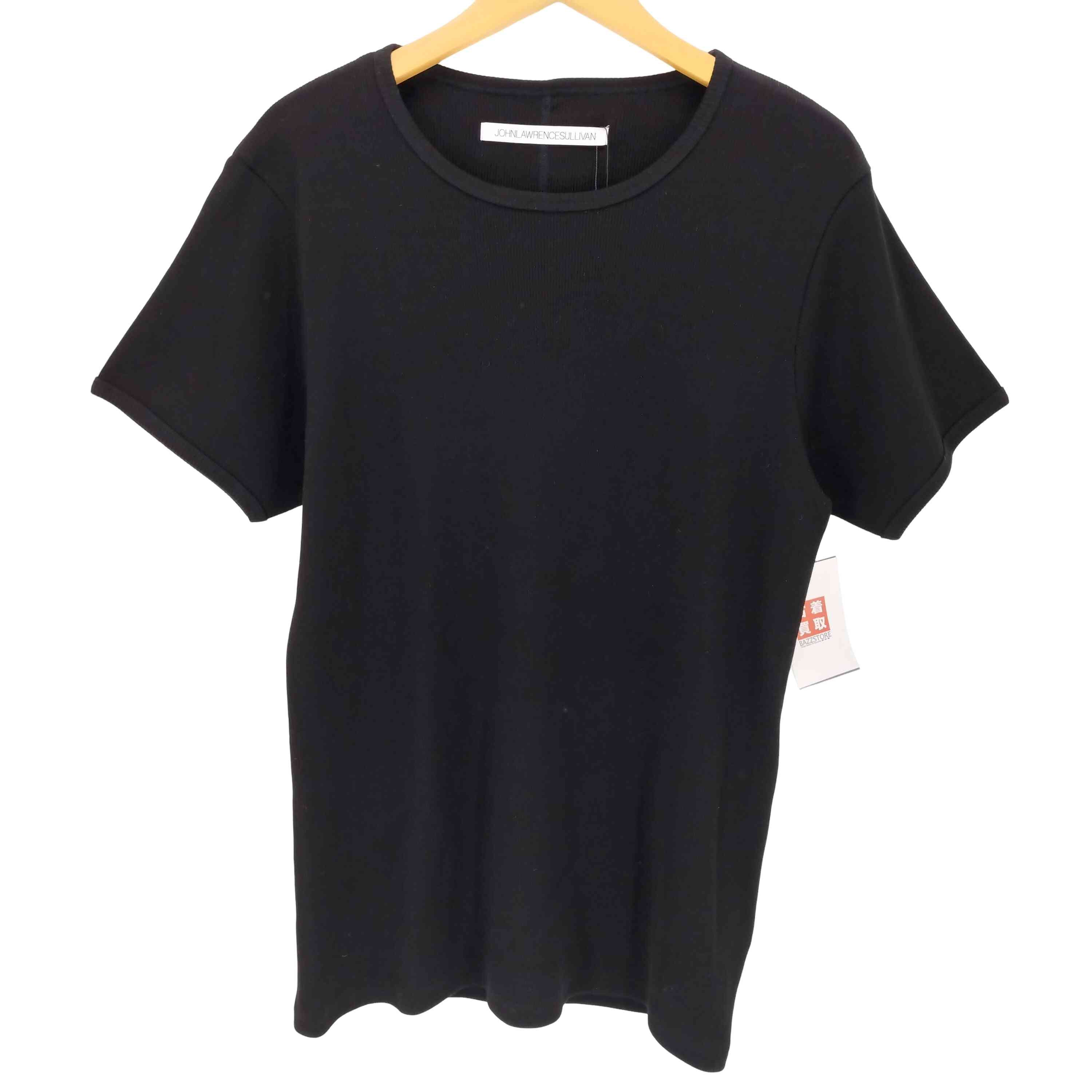 COTTON RIB SWITCHED T-SHIRT【1143728958396】
