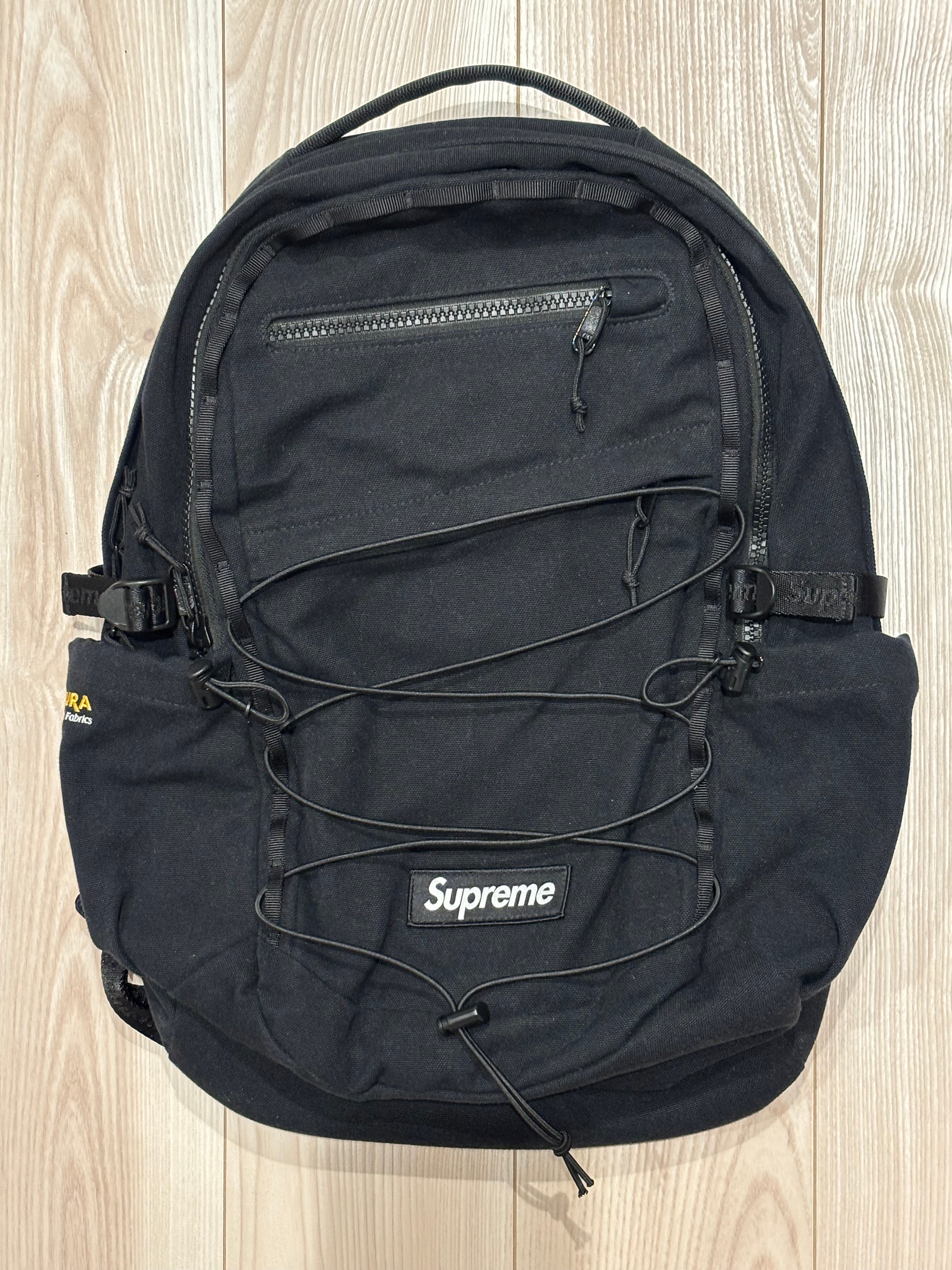 Supreme Denim Duffle Bag 