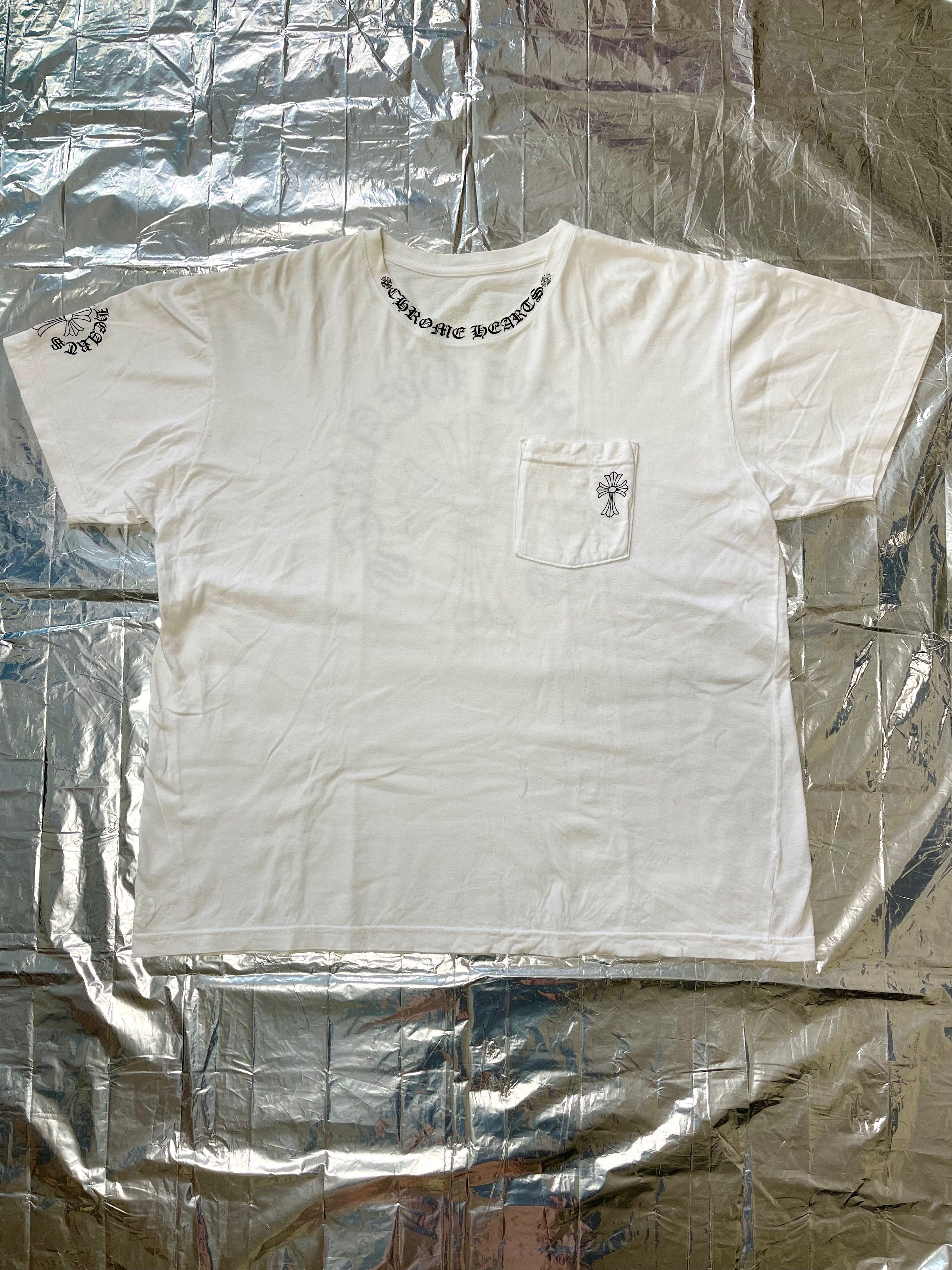 Chrome Hearts Cross S/S Pocket T-Shirt "White"