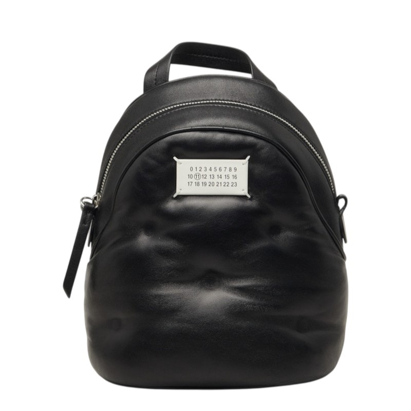 マルタンマルジェラ グラム スラム ミニリュック バックパック ブラック レザー レディース MARTIN MARGIELA 中古