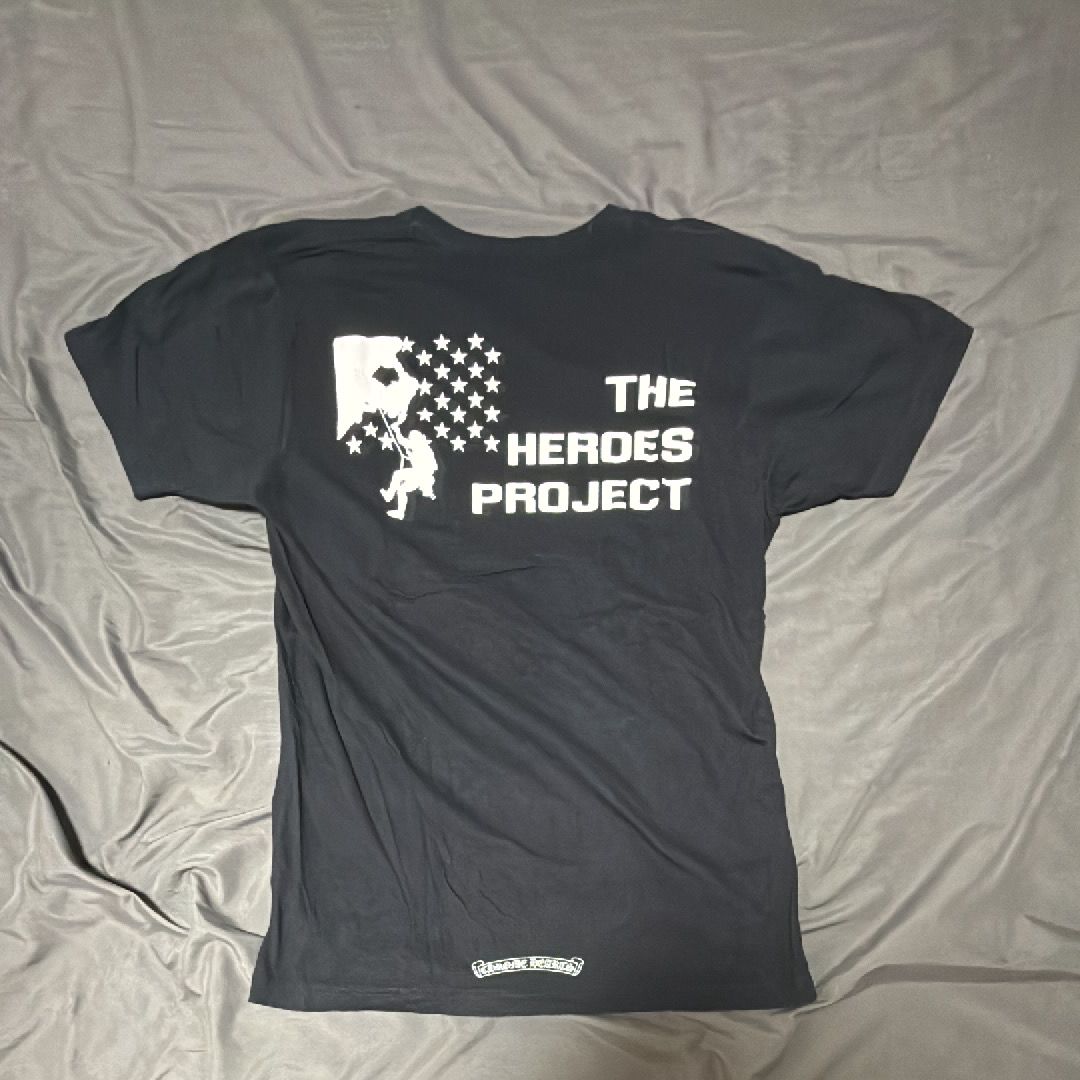 Chrome Hearts The Heroes Project T-Shirt "Black"