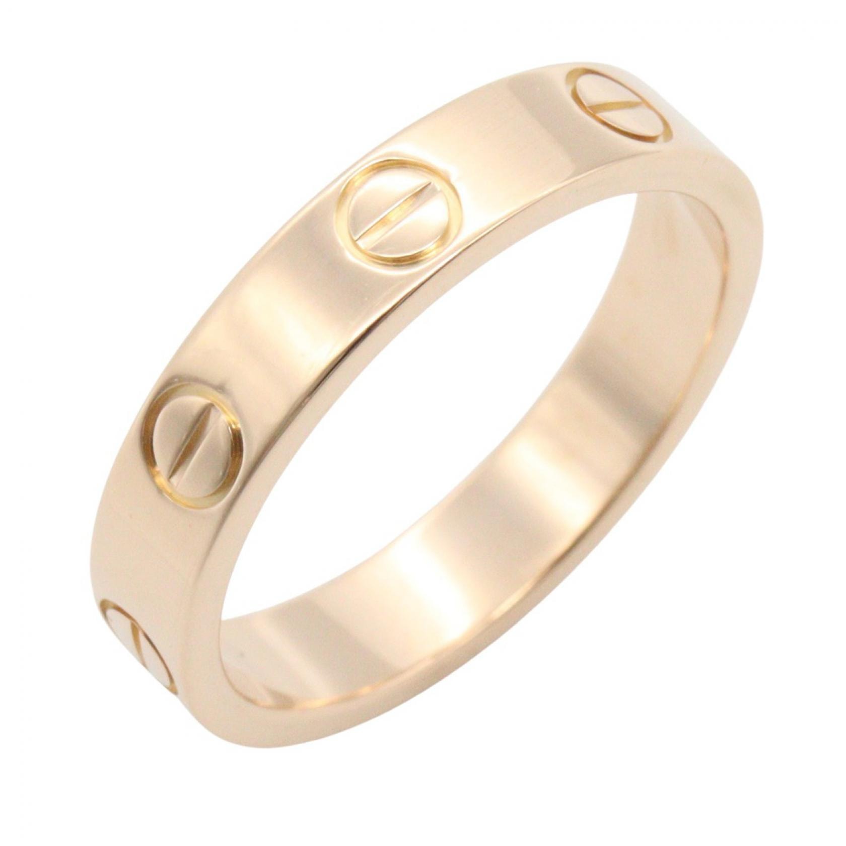 カルティエ CARTIER ミニラブリング リング・指輪 ジュエリー K18PG(ピンクゴールド) メンズ レディース ゴールド系 B4085200 【中古】