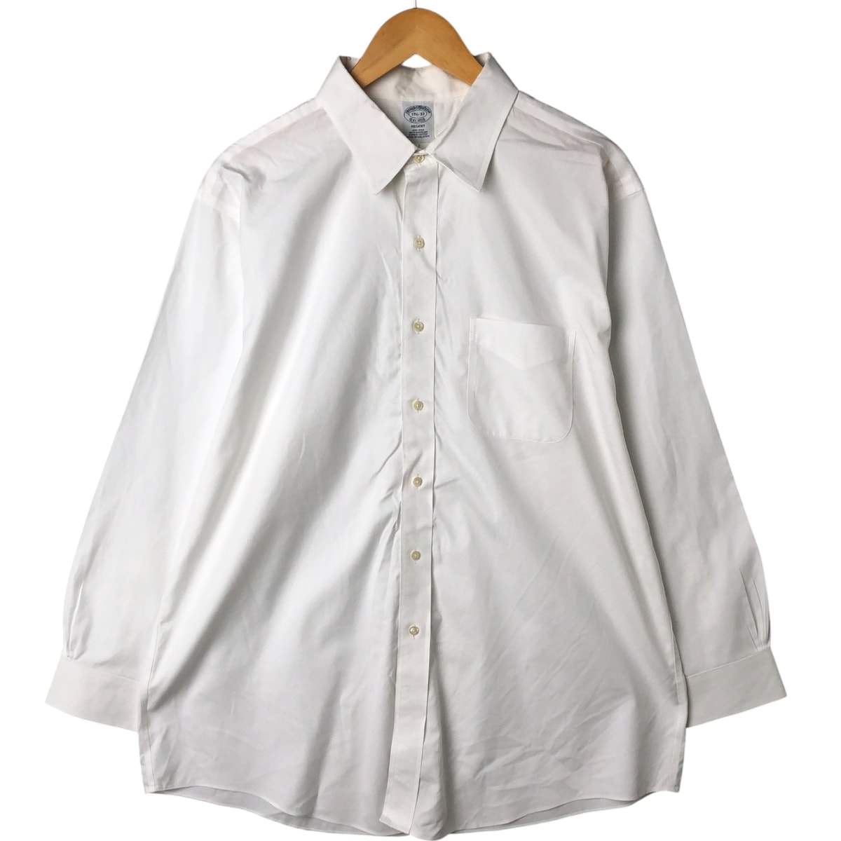 古着 ブルックスブラザーズ Brooks Brothers Est.1818 REGENT 長袖 コットンシャツ メンズXL相当/eaa547526