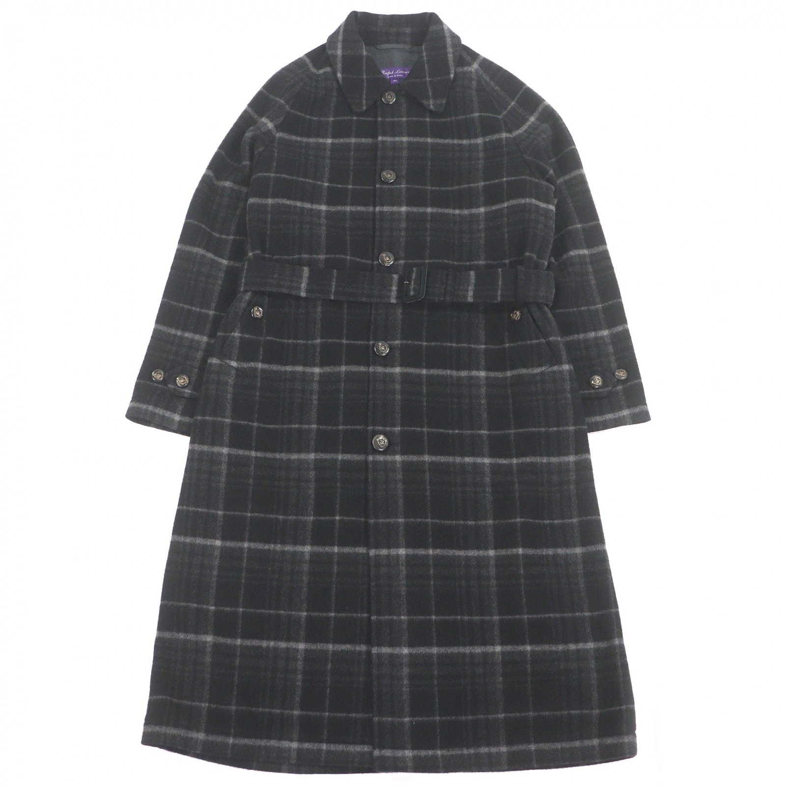 極美品 ラルフローレン チェスターコート チャコールグレー メンズ 40
