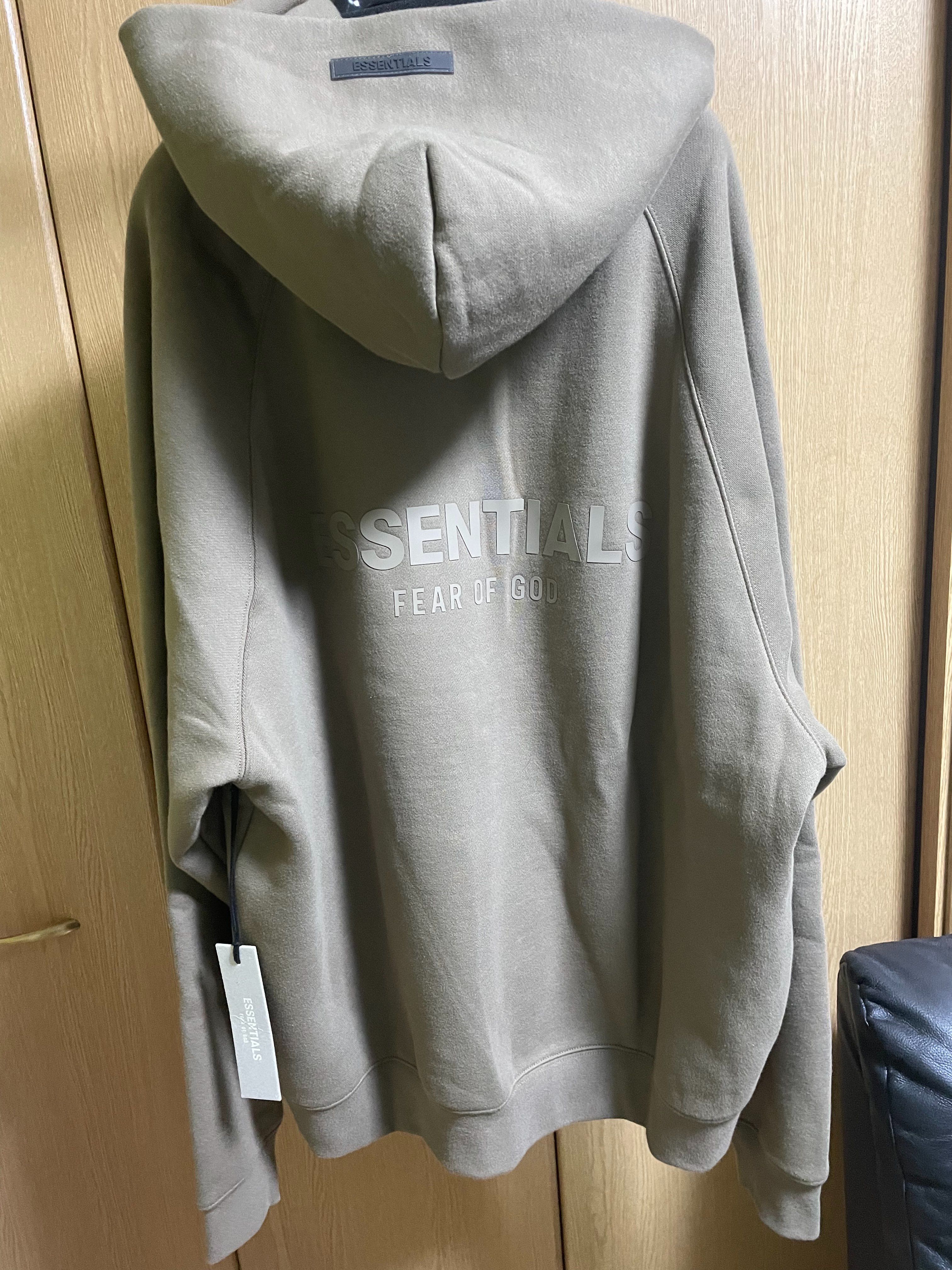 FEAR OF GOD ESSENTIALS PULLOVER HOODIE "Harvest"