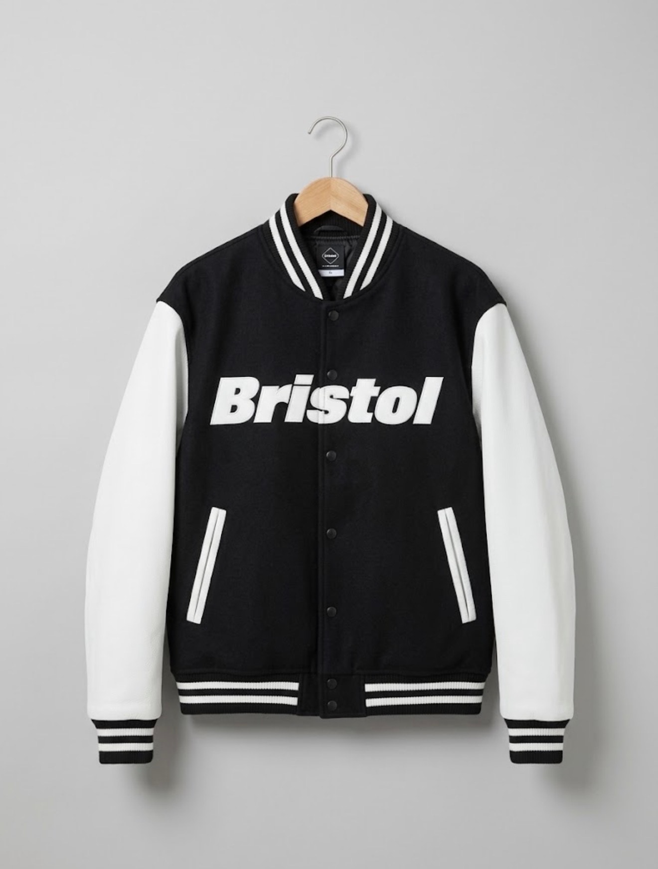 F.C.Real Bristol Varsity Jacket "Black"