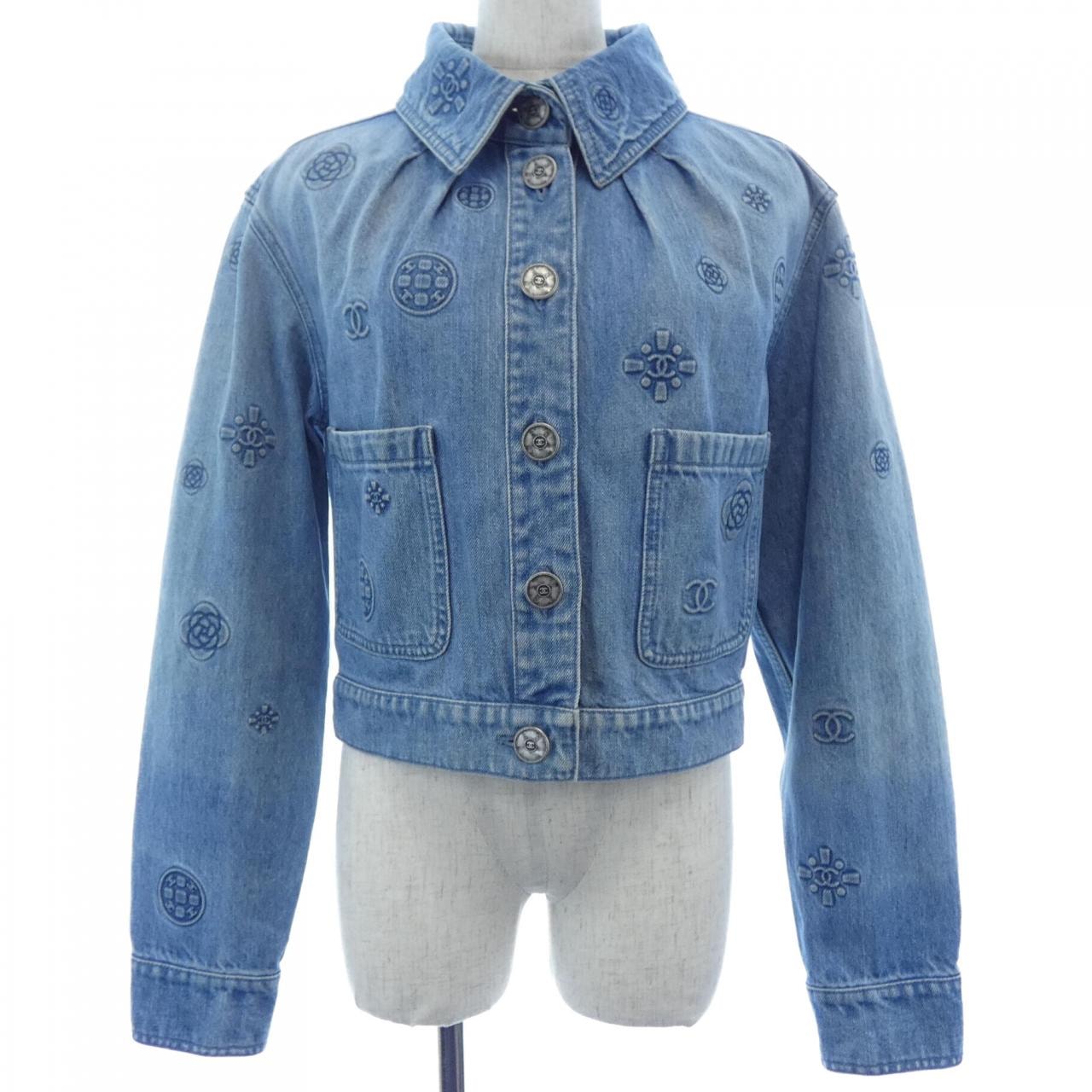 シャネル CHANEL P70204V61786 21P デニムジャケット
