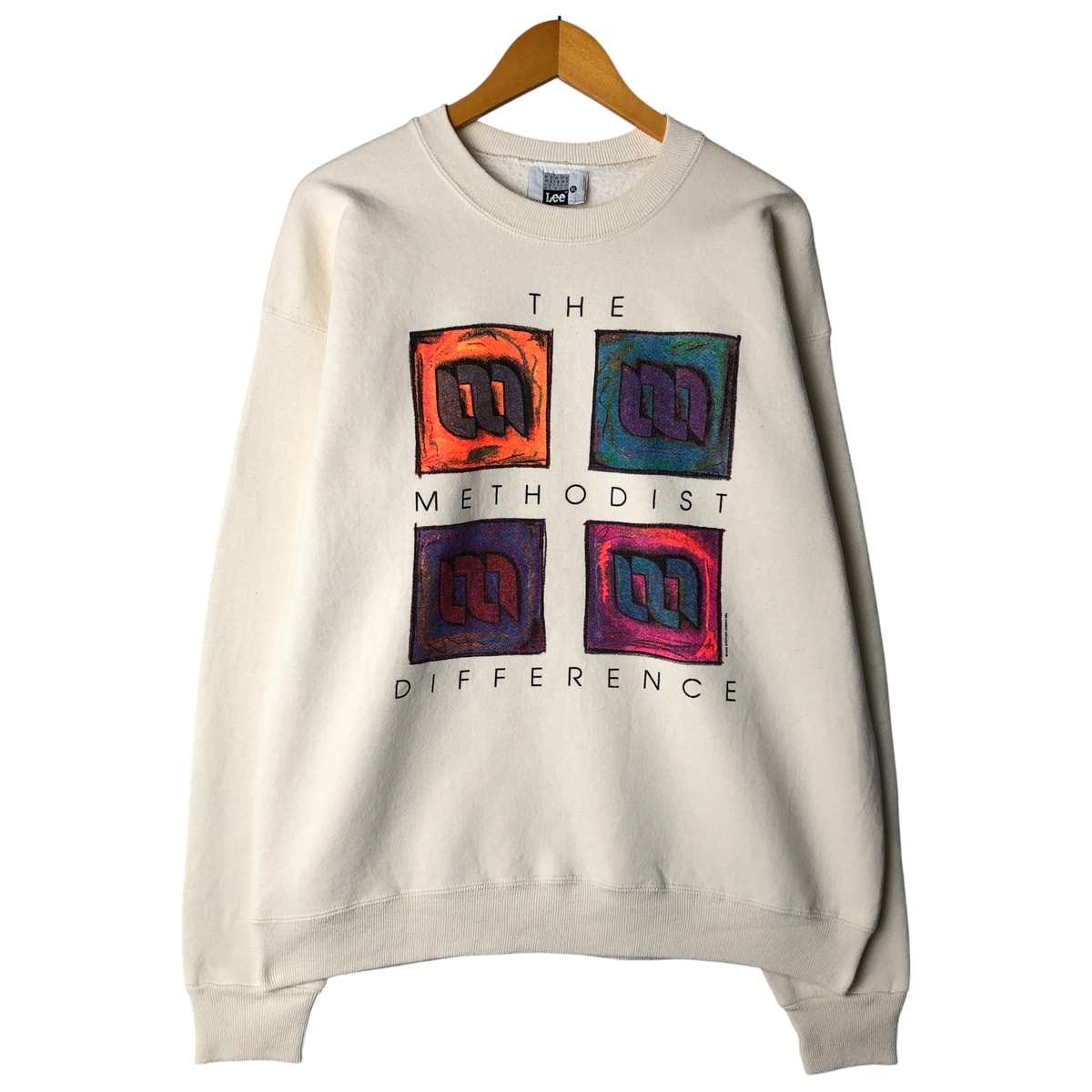 古着 90年代 リー Lee HEAVY WEIGHT プリントスウェットシャツ トレーナー USA製 メンズXL相当 ヴィンテージ/eaa606525