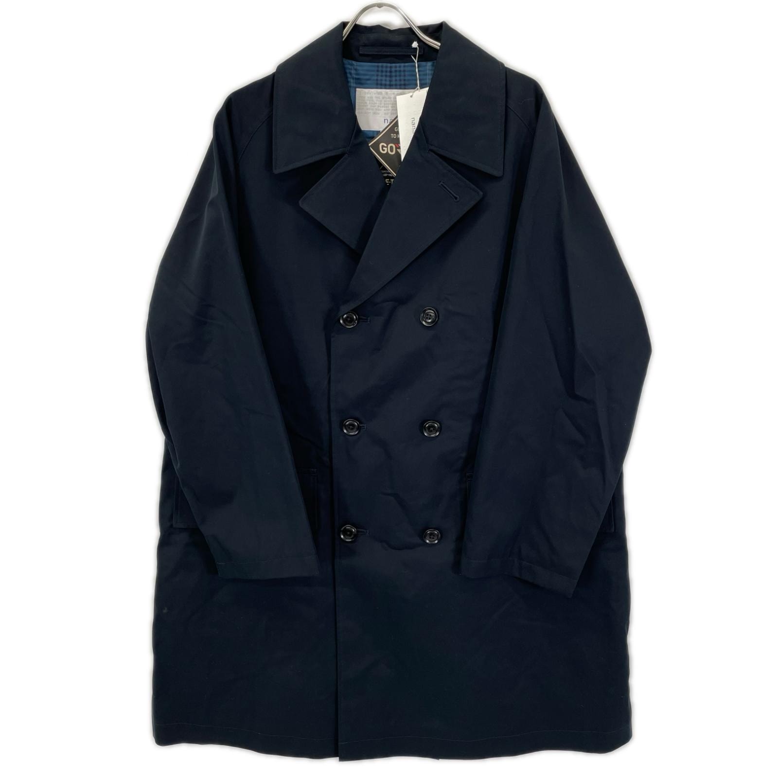 ナナミカ S25SB033 2L Cotton GORE-TEX Double Breasted Coat S