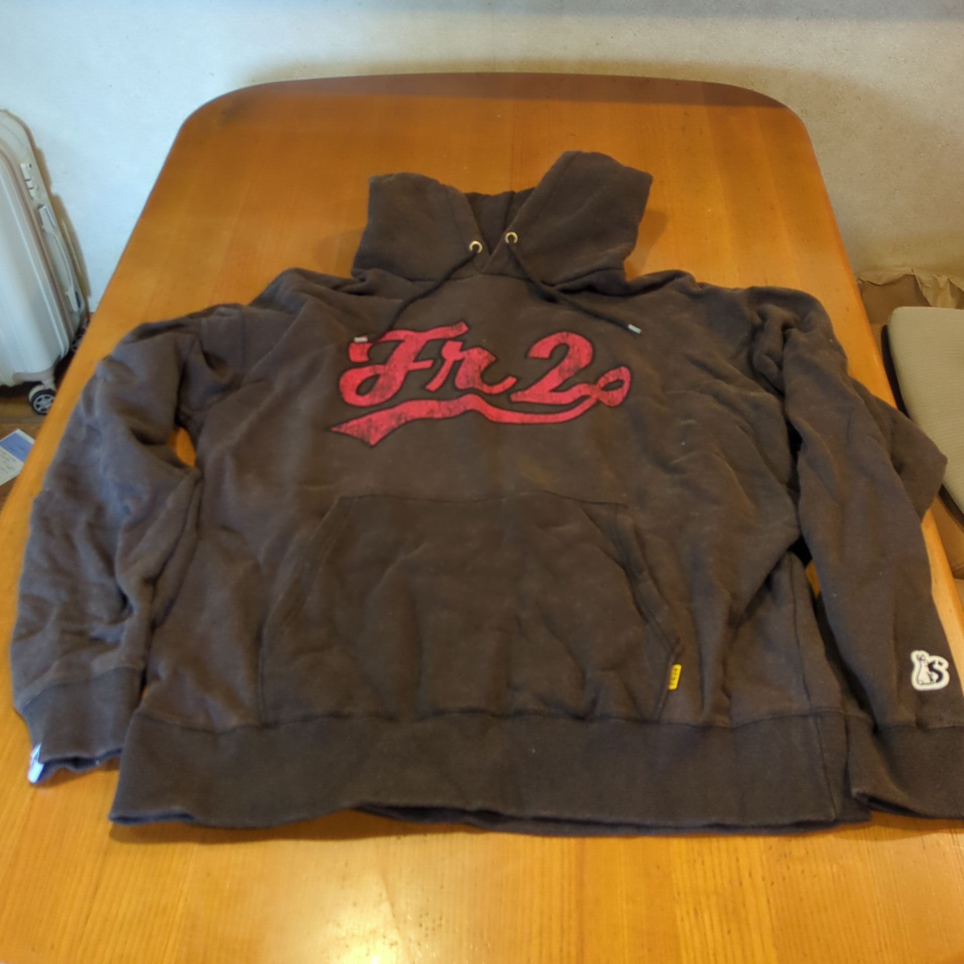 SAPEur x FR2 Hoodie "Black"