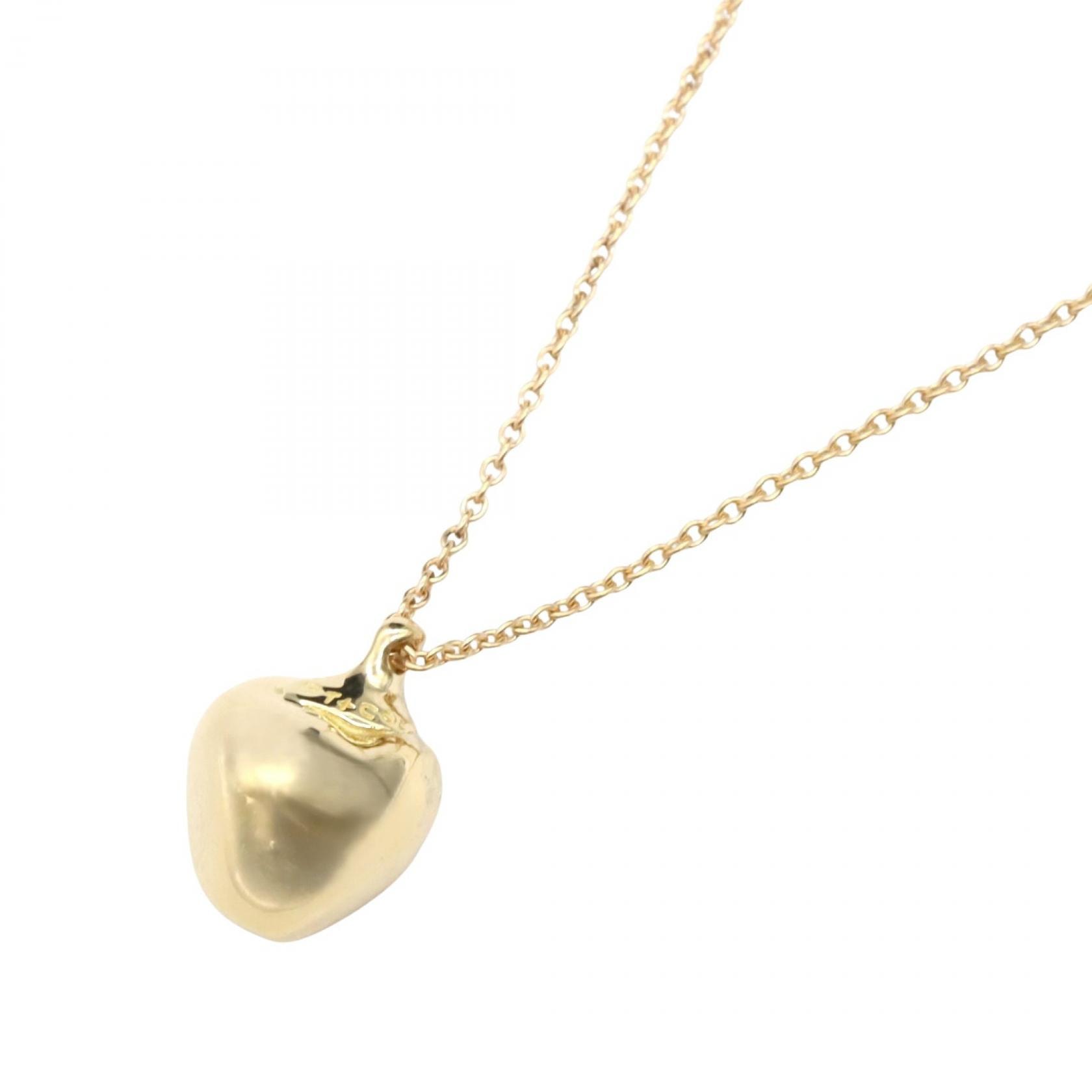 ティファニー TIFFANY&CO アップル ネックレス ネックレス ジュエリー K18(イエローゴールド) レディース ゴールド系 【中古】