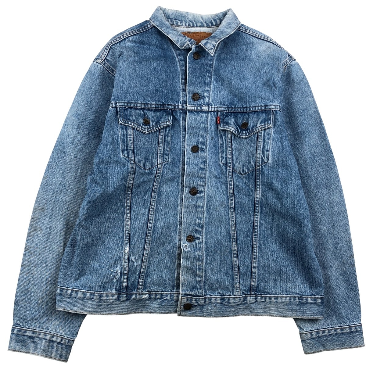 古着 ~90年代 リーバイス Levi's 75504-0212 デニムジャケット Gジャン メンズXL相当 ヴィンテージ/eaa608772