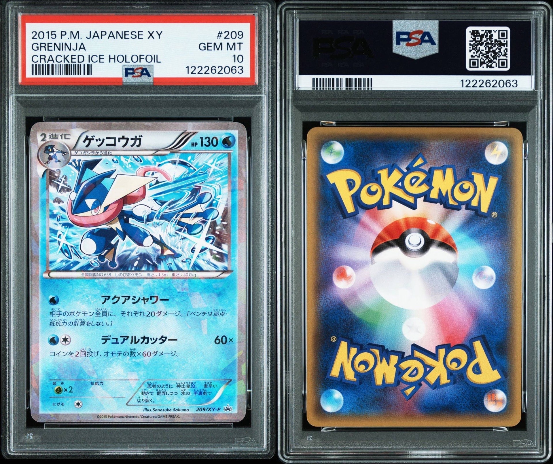 ゲッコウガ P [XY-P 209](プロモーションカード「ファミリーマート プレゼントキャンペーン オリジナルカード」)