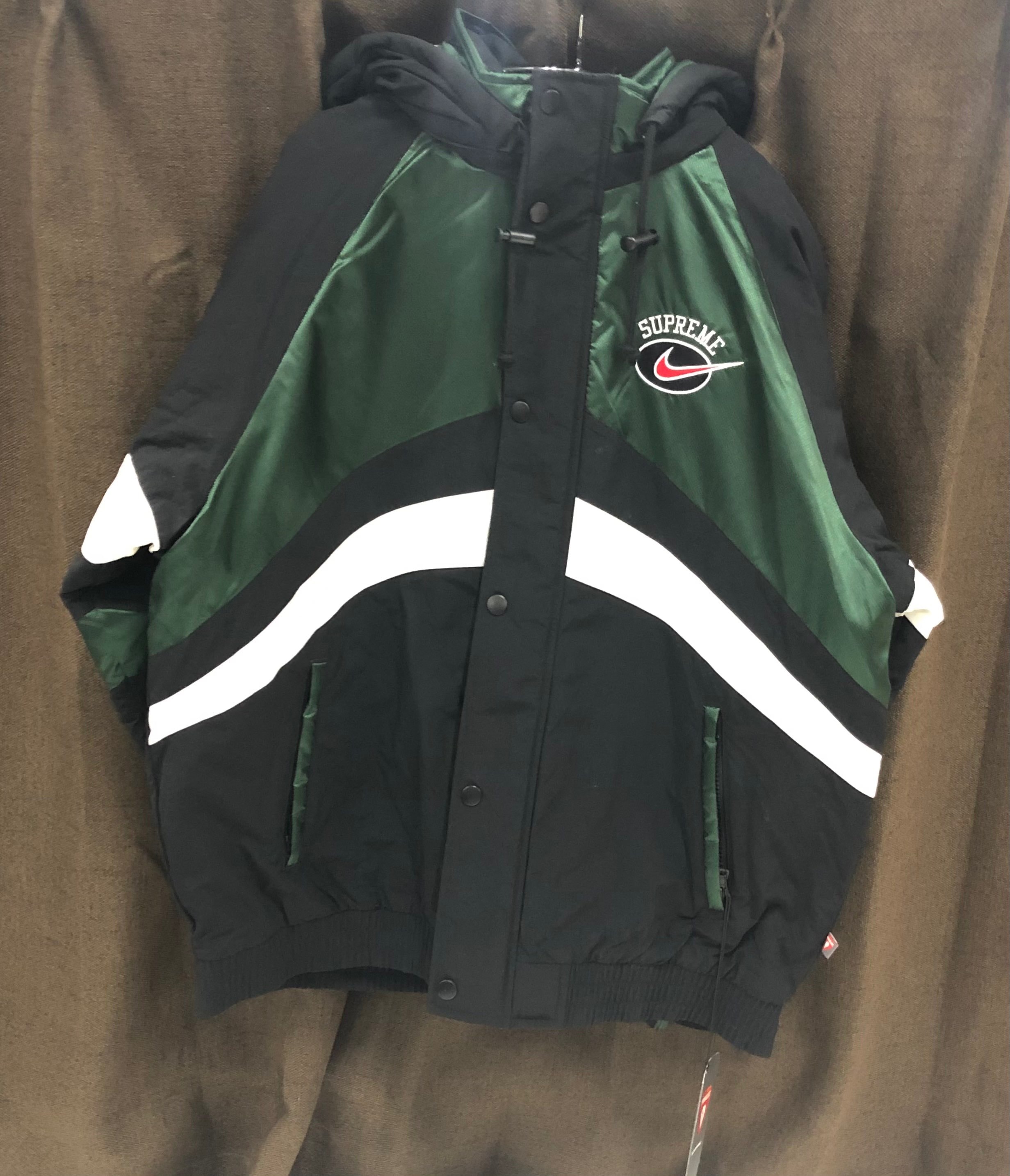 Supreme / Nike Hooded Sport Jacket "Green"