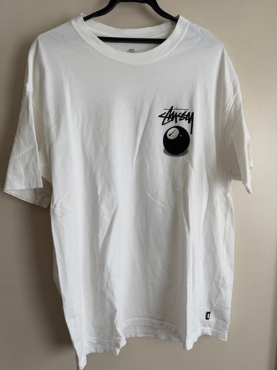 Stussy × Nike SS 8 Ball T-Shirt "White"