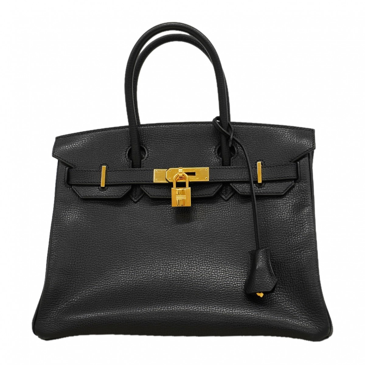 ★最終価格★SALE【6fa1152】エルメス ハンドバッグ バーキン30 トゴ ブラック ゴールド金具 □L刻印【中古】レディース