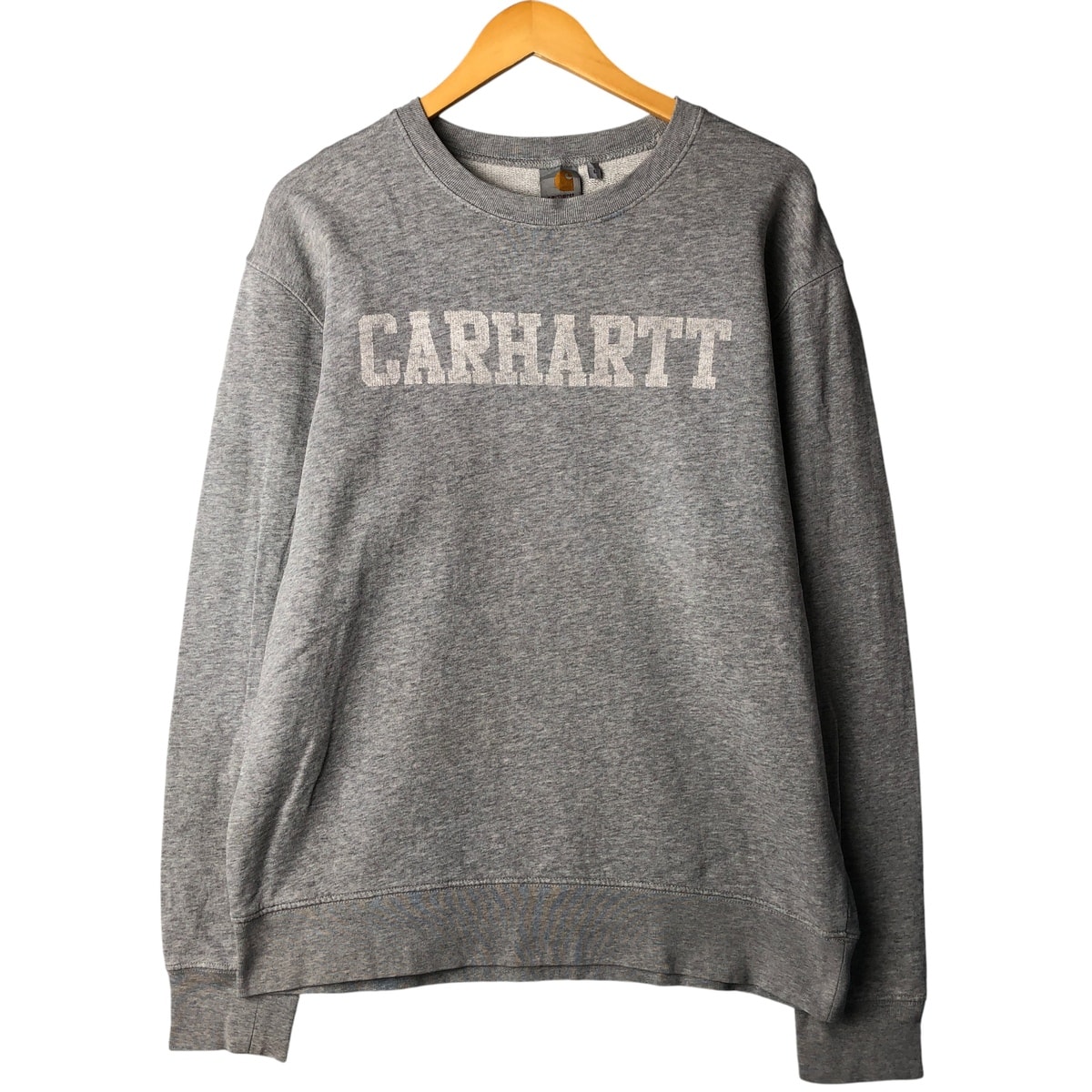 古着 カーハート Carhartt ロゴスウェットシャツ トレーナー メンズL相当/eaa482342