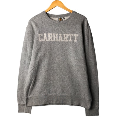 古着 カーハート Carhartt ロゴスウェットシャツ トレーナー メンズL相当/eaa482342