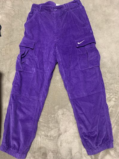 Supreme / Nike Arc Corduroy Cargo Pant "Purple"