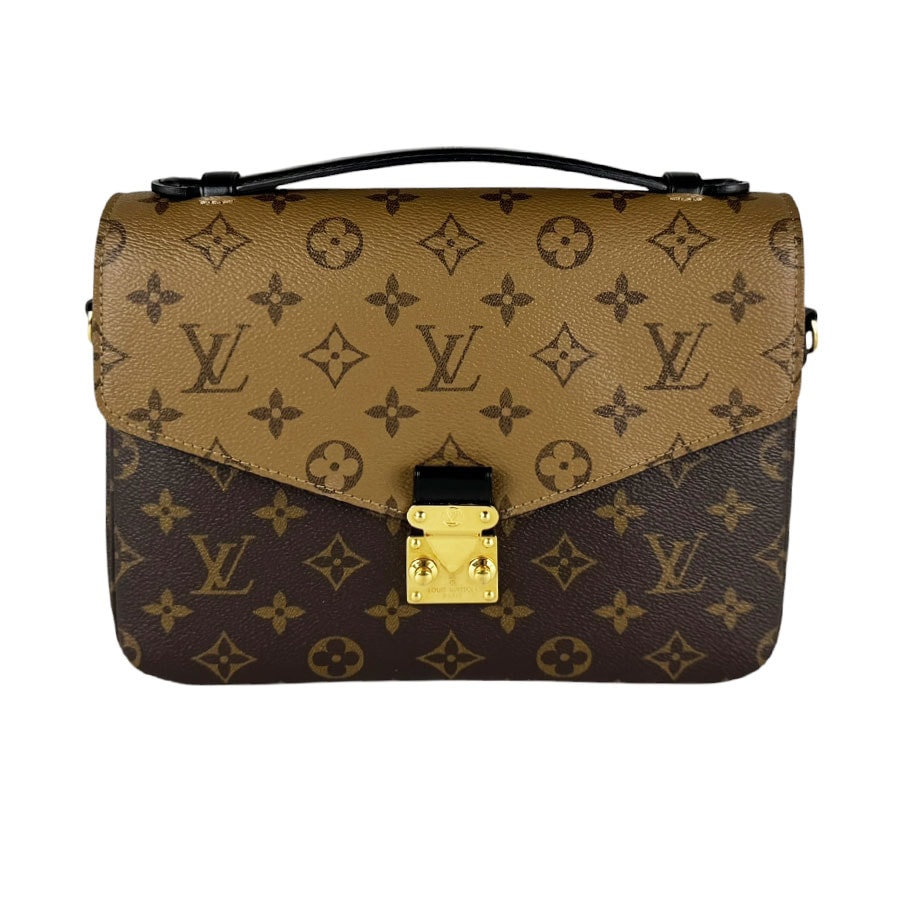 ルイ ヴィトン LOUIS VUITTON ショルダーバッグ モノグラム リバース ポシェット メティスMM/モノグラム リバース ブラウン レディース M44876【中古】 z11004