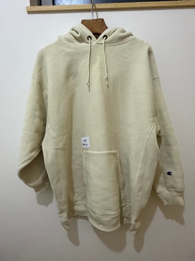 Wtaps ACADEMY / HOODED / COTTON. CHAMPION. REVERSE WEAVE "Sand"(782)