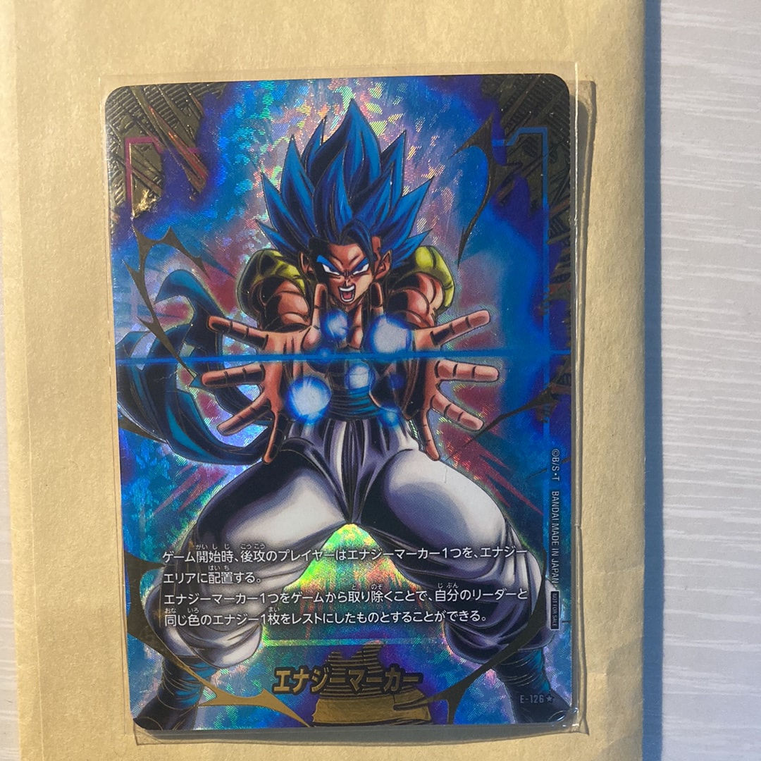 エナジーマーカー:ゴジータ ★ [E-126](プロモーションカードパック「エナジーマーカーパック 2nd アニバーサリー エディション」)