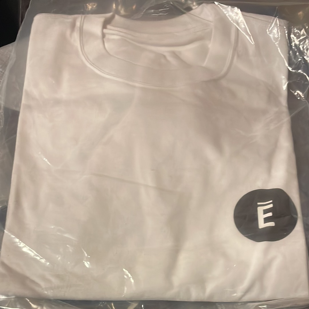 ENNOY 21SS Circle E Tee "White" SS21BRENCT02NTL