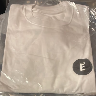 ENNOY 21SS Circle E Tee "White" SS21BRENCT02NTL