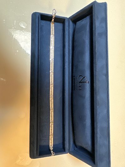 Supreme / Jacob & Co Logo Link Bracelet "Sterling Silver"