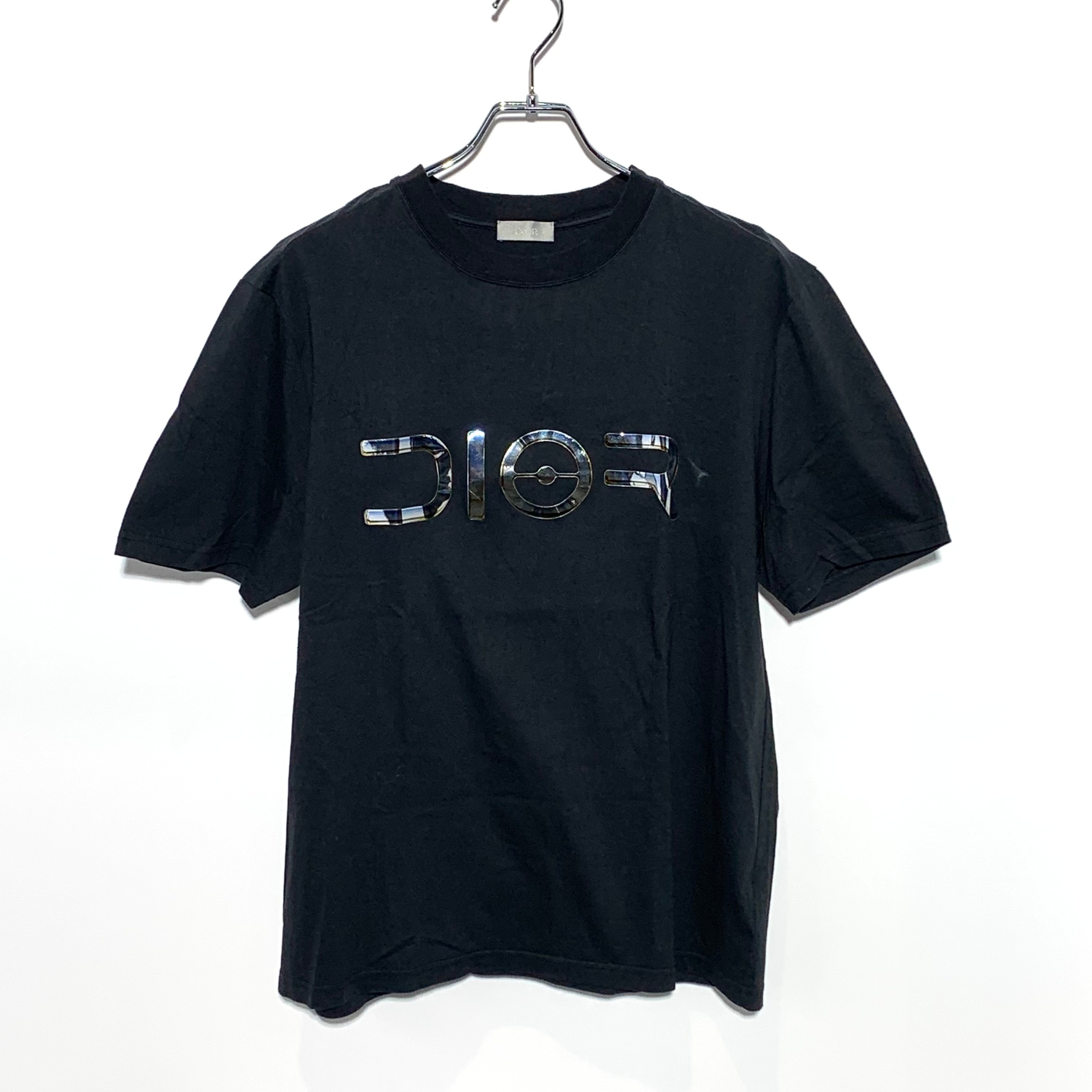 Dior ×空山基 コラボ ロゴ Tシャツ "Black"