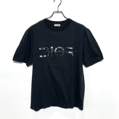 Dior ×空山基 コラボ ロゴ Tシャツ "Black"