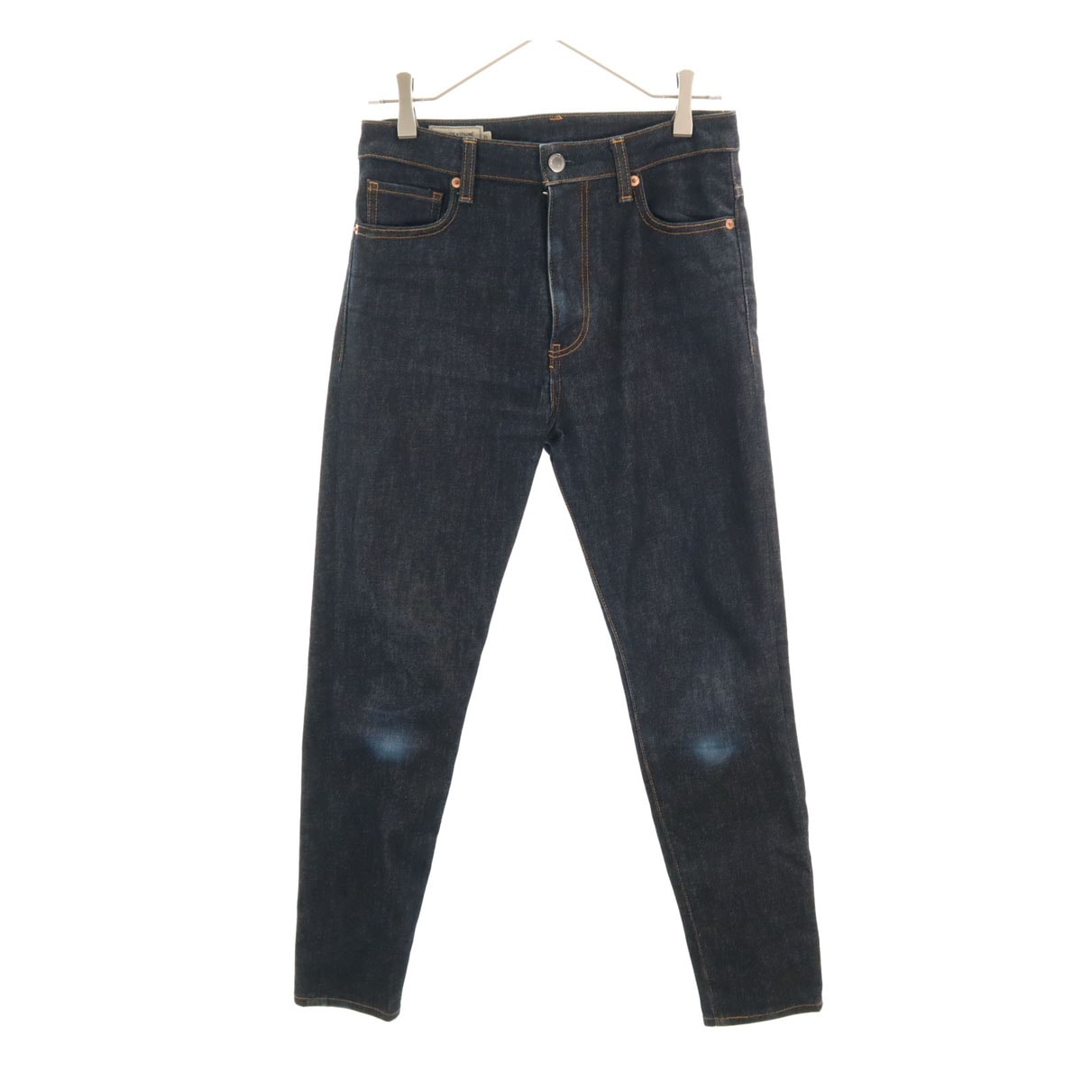 MAISON KITSUNE メゾンキツネ 日本製 スリムデニムパンツ W27 インディゴ ジーンズ