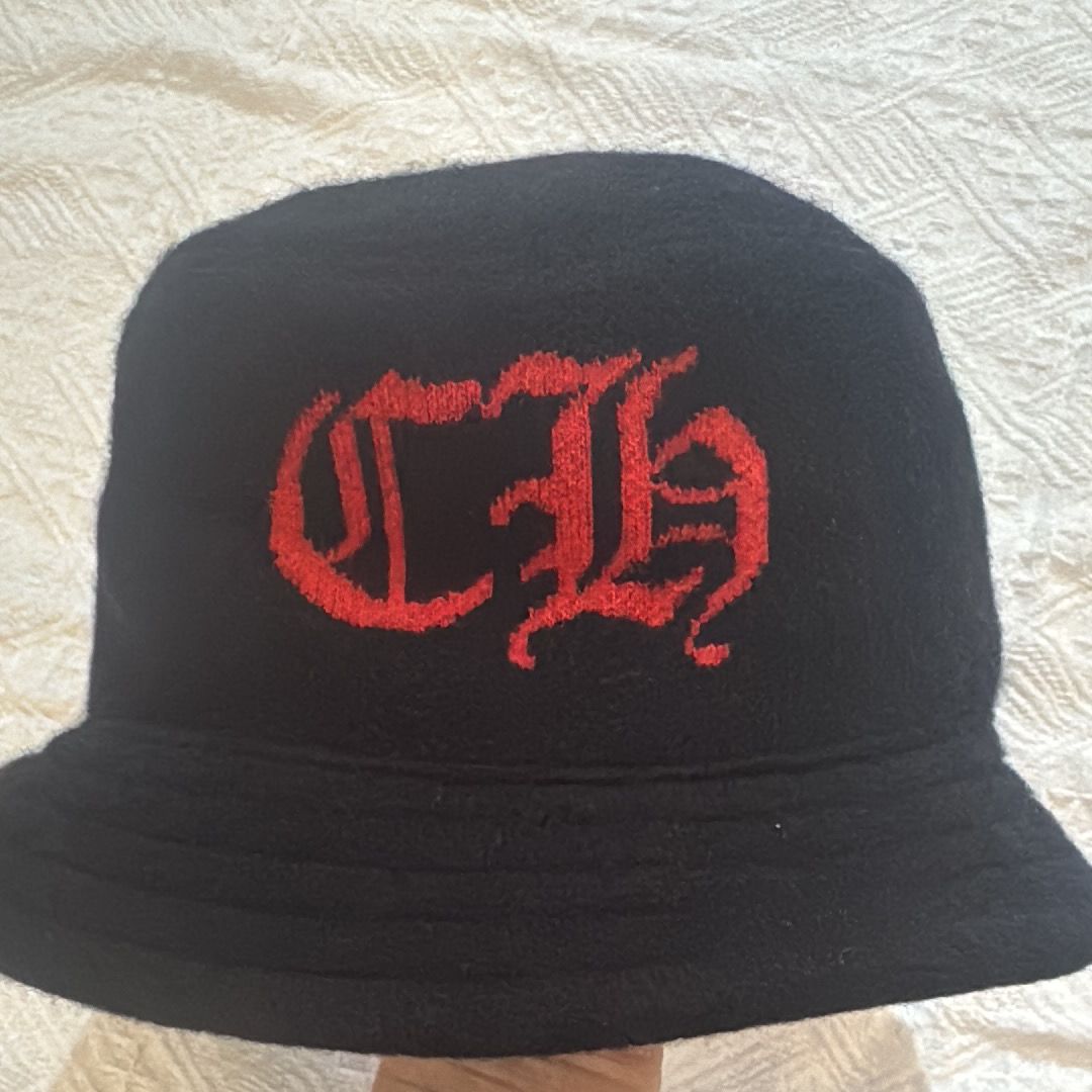 クロムハーツ  CHロゴカシミヤニットバケットハット