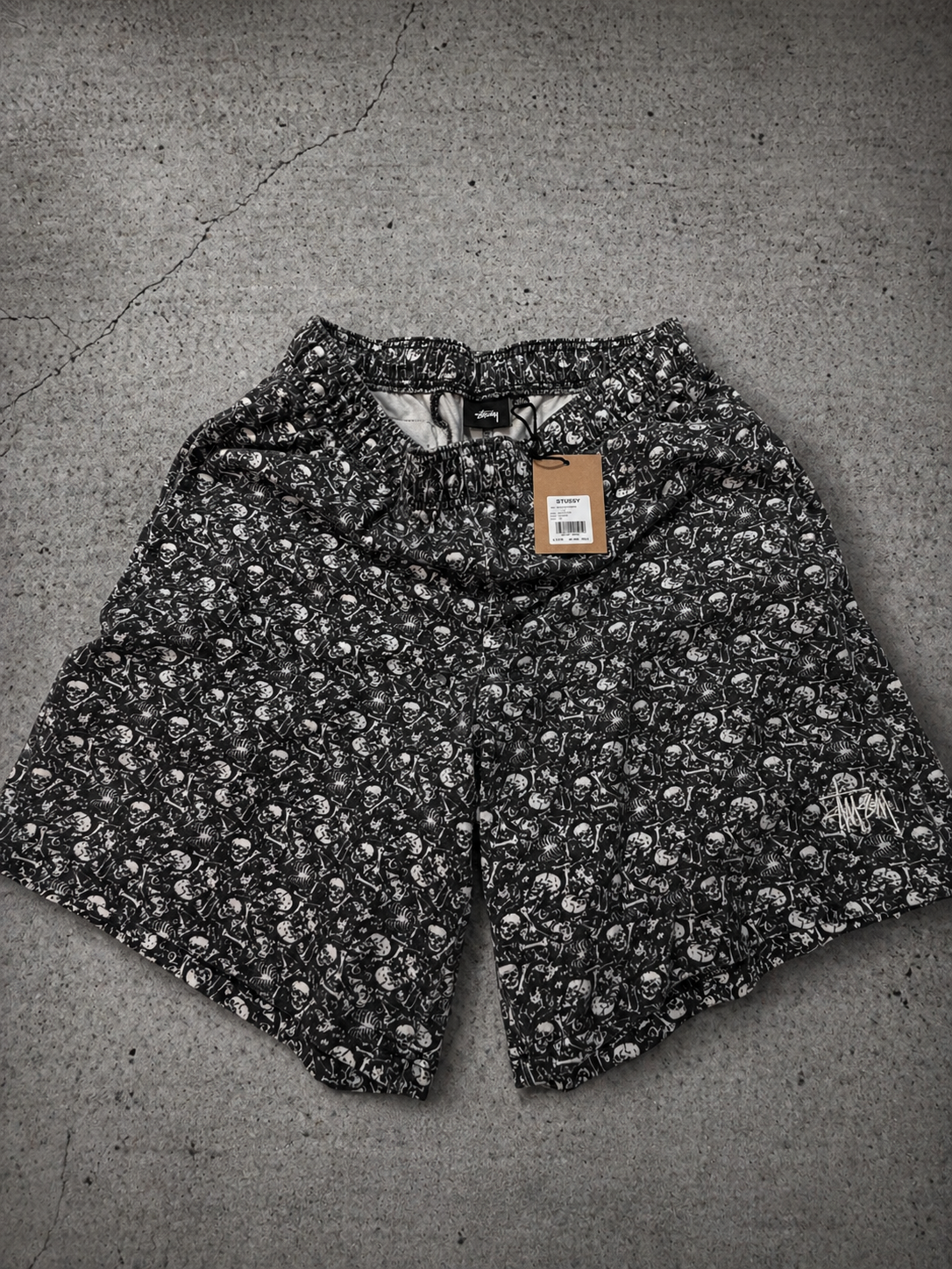 Stussy Jersey Short "Bones"