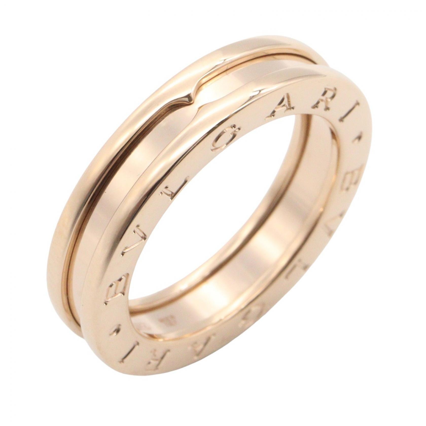 ブルガリ BVLGARI B-zero1 ビーゼロワン リング 1バンド リング・指輪 ジュエリー K18PG(ピンクゴールド) メンズ レディース ゴールド系 335994 【中古】