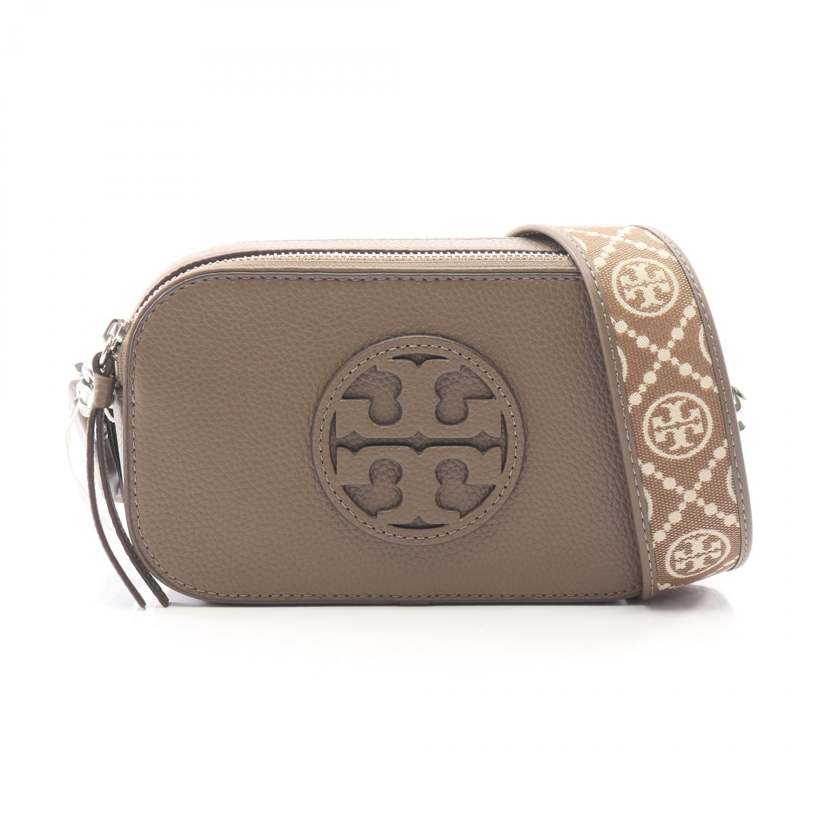 トリーバーチ Tory Burch MILLER MINI ミラー ミニ ショルダーバッグ バッグ レザー レディース グレー系 171955250 【新品】
